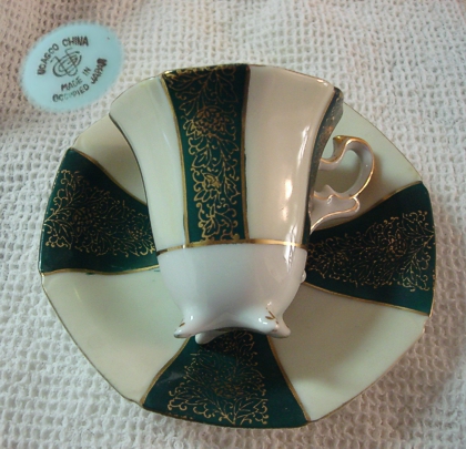 An Occupied Japan cup and saucer that I found in a local antiques shop several years ago. (Photo source: article author)