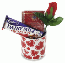 Valentine's Gift Set - Tea and Chocolate