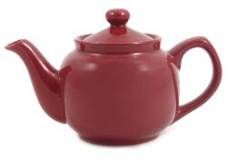At home, the teapot is rarely empty … unfortunately, I’m not always at home. (Photo source: The English Tea Store)